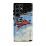 Vintage Air Travel - Harry Grant Dart Phone Case, Samsung Galaxy S23 Ultra / Gloss, Mobile Cases, Toby Leon