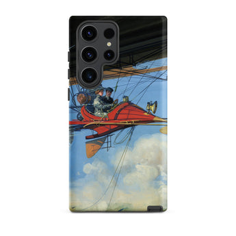 Vintage Air Travel - Harry Grant Dart Phone Case, Samsung Galaxy S23 Ultra / Matte, Mobile Cases, Toby Leon