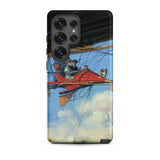 Vintage Air Travel - Harry Grant Dart Phone Case, Samsung Galaxy S25 Ultra / Matte, Mobile Cases, Toby Leon