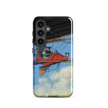Vintage Luftfahrt - Harry Grant Dart Samsung Hülle, Galaxy S24 / Glanz, Handyhüllen, Toby Leon