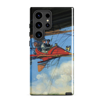 Vintage Air Travel - Harry Grant Dart Samsung Hülle, Galaxy S24 Ultra / Glanz, Handyhüllen, Toby Leon