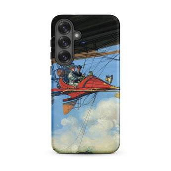 Vintage Luftfahrt - Harry Grant Dart Samsung Hülle, Galaxy S25 Plus / Matt, Handyhüllen, Toby Leon