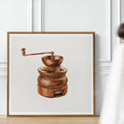 Copper Coffee Grinder - Hardin Walsh 1930s Kitchen Art Print Posters Prints & Visual Artwork