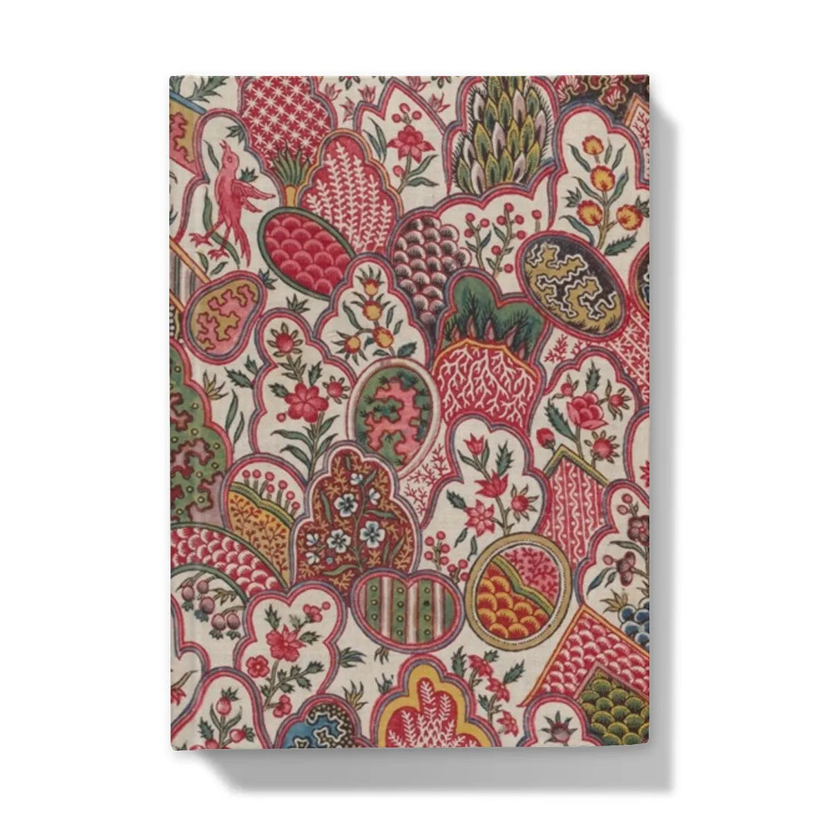 Vintage Floral Pattern Fabric Hardback Journal - 5’x7’ / Lined - Notebooks & Notepads - Aesthetic Art