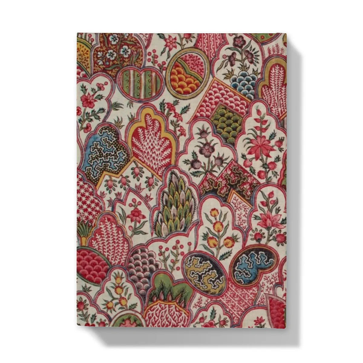 Vintage Floral Pattern Fabric Hardback Journal - Notebooks & Notepads - Aesthetic Art