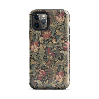 Vintage Floral Pattern Iphone Cases, 11 Pro / Gloss, Mobile Phone, Toby Leon