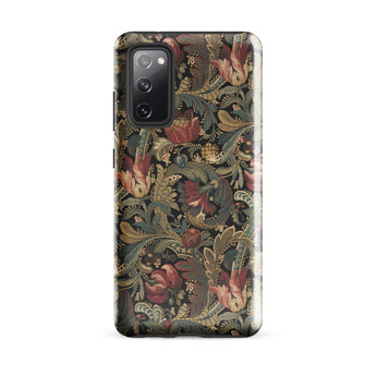 Vintage Floral Pattern Phone Case, Samsung Galaxy S20 Fe / Gloss, Mobile Cases, Toby Leon