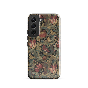Vintage Floral Pattern Phone Case, Samsung Galaxy S22 / Gloss, Mobile Cases, Toby Leon