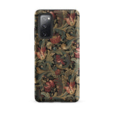 Vintage Floral Pattern Samsung Case, Galaxy S20 Fe / Matte, Mobile Phone Cases, Toby Leon