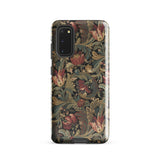 Vintage Floral Pattern Samsung Case, Galaxy S20 / Gloss, Mobile Phone Cases, Toby Leon
