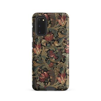 Vintage Floral Pattern Samsung Case, Galaxy S20 / Matte, Mobile Phone Cases, Toby Leon