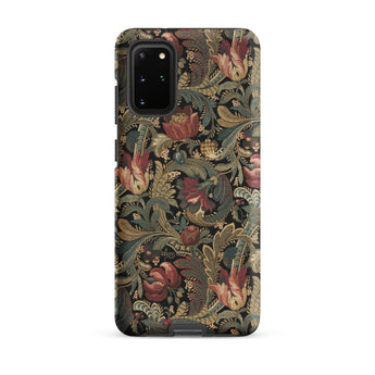 Vintage Floral Pattern Samsung Case, Galaxy S20 Plus / Matte, Mobile Phone Cases, Toby Leon
