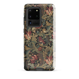 Vintage Floral Pattern Samsung Case, Galaxy S20 Ultra / Gloss, Mobile Phone Cases, Toby Leon