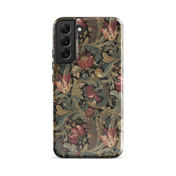 Vintage Floral Pattern Samsung Case, Galaxy S22 Plus / Gloss, Mobile Phone Cases, Toby Leon