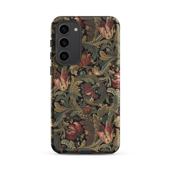 Vintage Floral Pattern Samsung Case, Galaxy S23 Plus / Matte, Mobile Phone Cases, Toby Leon