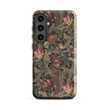 Vintage Floral Pattern Samsung Case, Galaxy S24 Plus / Gloss, Mobile Phone Cases, Toby Leon