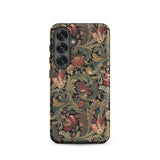 Vintage Floral Pattern Samsung Case, Galaxy S25 / Matte, Mobile Phone Cases, Toby Leon