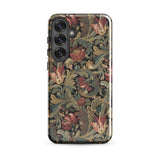 Vintage Floral Pattern Samsung Case, Galaxy S25 Plus / Gloss, Mobile Phone Cases, Toby Leon