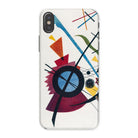 Violet - Wassily Kandinsky Iphone Case, x / Matte, Abstract Art Phone Case