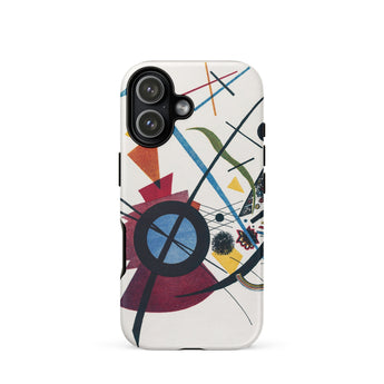 Violet - Wassily Kandinsky Phone Case Iphone 17 / Matte White Phone Case Abstract Geometric Design Black Red Wassily Kandinsky Iphone,