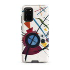 Violet Wassily Kandinsky Samsung Case, Galaxy S20 Plus / Matte, White Smartphone Case Abstract Art Design Multiple Colors