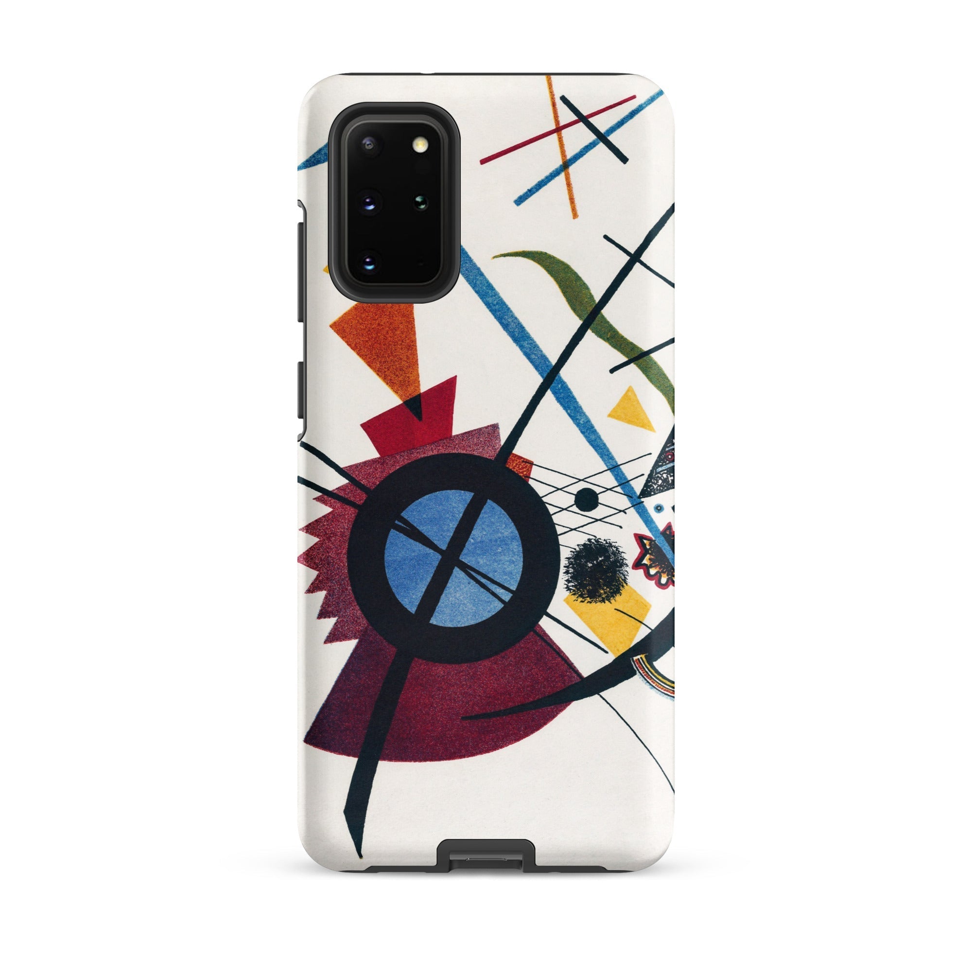 Violet Wassily Kandinsky Samsung Case, Galaxy S20 Plus / Matte, White Smartphone Case Abstract Art Design Multiple Colors