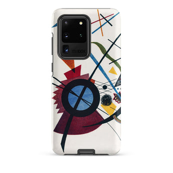 Violet - Wassily Kandinsky Samsung Case, Galaxy S20 Ultra / Matte, White Smartphone Case Abstract Colorful Geometric Design