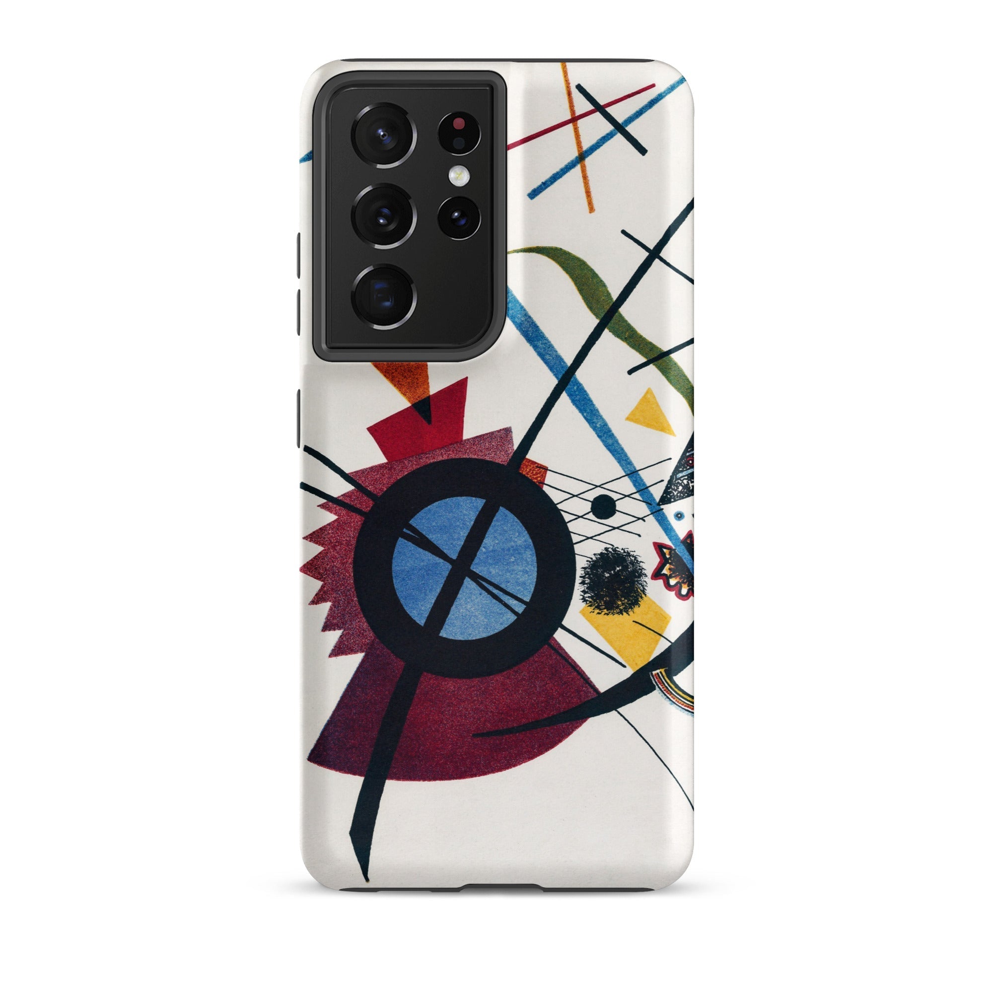 Violet Wassily Kandinsky Samsung Case, Galaxy S21 Ultra / Matte, Smartphone Case Abstract Art Design Lines Circles Geometric