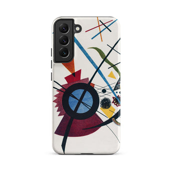 Violet - Wassily Kandinsky Samsung Case, Galaxy S22 Plus / Matte, White Phone Case Abstract Art Design