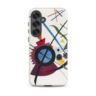 Violet Wassily Kandinsky Samsung Case, Galaxy S25 Plus / Matte, Smartphone Case Abstract Art Design
