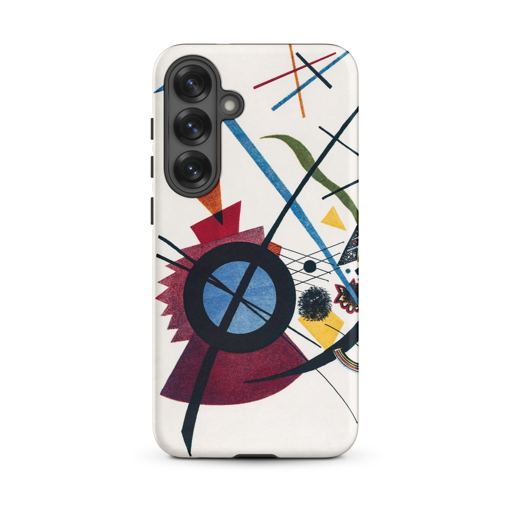 Violet Wassily Kandinsky Samsung Case, Galaxy S25 Plus / Matte, Smartphone Case Abstract Art Design