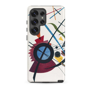 Violet - Wassily Kandinsky Samsung Case, Galaxy S25 Ultra / Matte, White Phone Case Abstract Artistic Design Colorful Lines