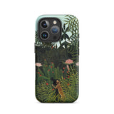 Virgin Forest - Henri Rousseau Phone Case Iphone 16 Pro / Matte Phone Case Lush Jungle Scene Vibrant Green Foliage Virgin Forest Henri,