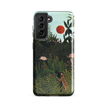 Virgin Forest - Henri Rousseau Phone Case, Samsung Galaxy S21 Fe / Matte, Mobile Cases, Toby Leon