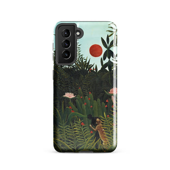 Virgin Forest - Henri Rousseau Phone Case, Samsung Galaxy S21 / Matte, Mobile Cases, Toby Leon