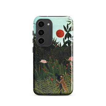 Virgin Forest - Henri Rousseau Phone Case, Samsung Galaxy S23 / Matte, Mobile Cases, Toby Leon