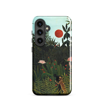Virgin Forest - Henri Rousseau Phone Case, Samsung Galaxy S24 / Matte, Mobile Cases, Toby Leon