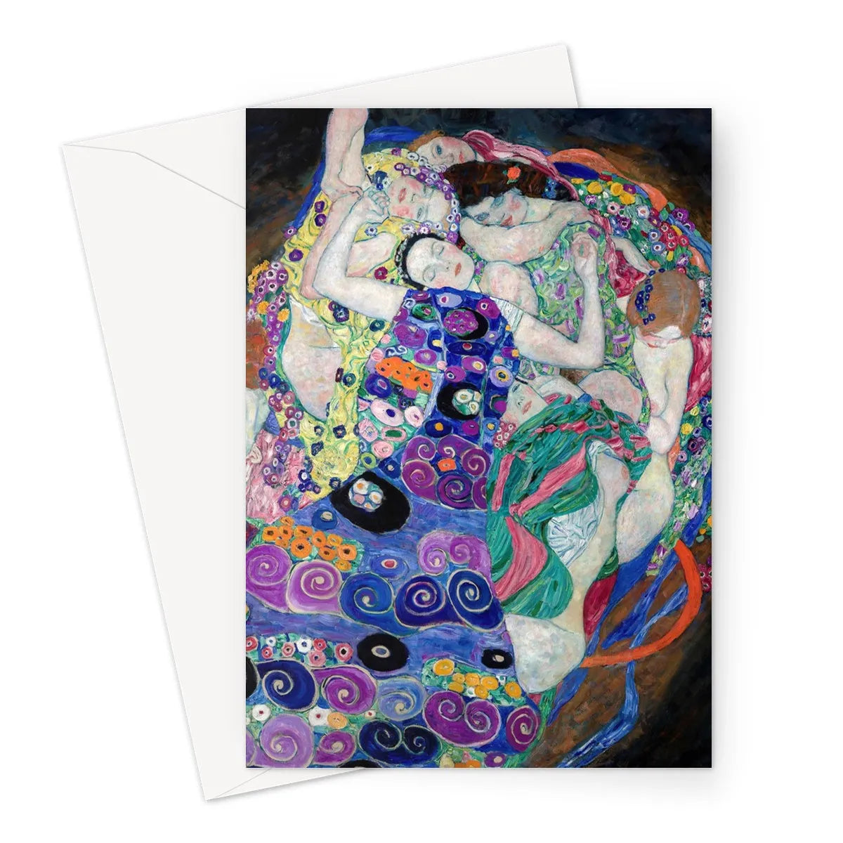 The Virgin By Gustav Klimt Greeting Card - A5 Portrait / 1 Card - Greeting & Note Cards - Aesthetic Art