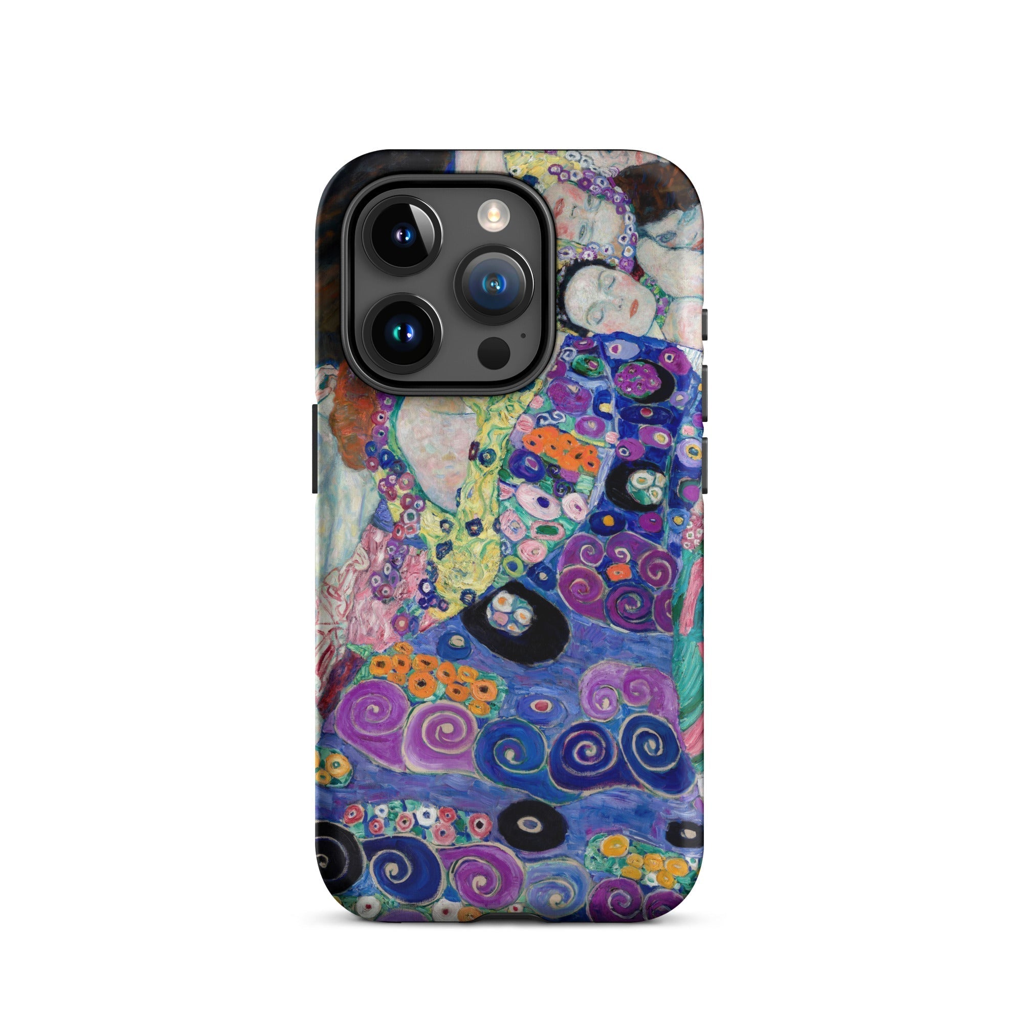 The Virgin - Gustav Klimt Iphone Case, 15 Pro / Matte, Phone Case Colorful Klimt-inspired Artwork