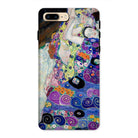The Virgin - Gustav Klimt Iphone Case, 8 Plus / Matte, Phone Case Colorful Art Nouveau-style Painting Figure