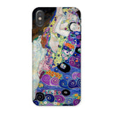 The Virgin - Gustav Klimt Iphone Case, x / Matte, Phone Case Colorful Abstract Art Print Inspired Gustav
