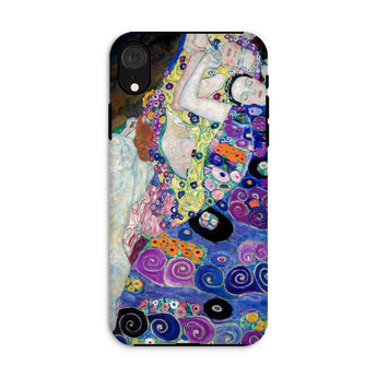 The Virgin - Gustav Klimt Phone Case Iphone Xr / Matte Phone Case Colorful Abstract Art Print Reminiscent Gustav Klimt Vienna, Vienna