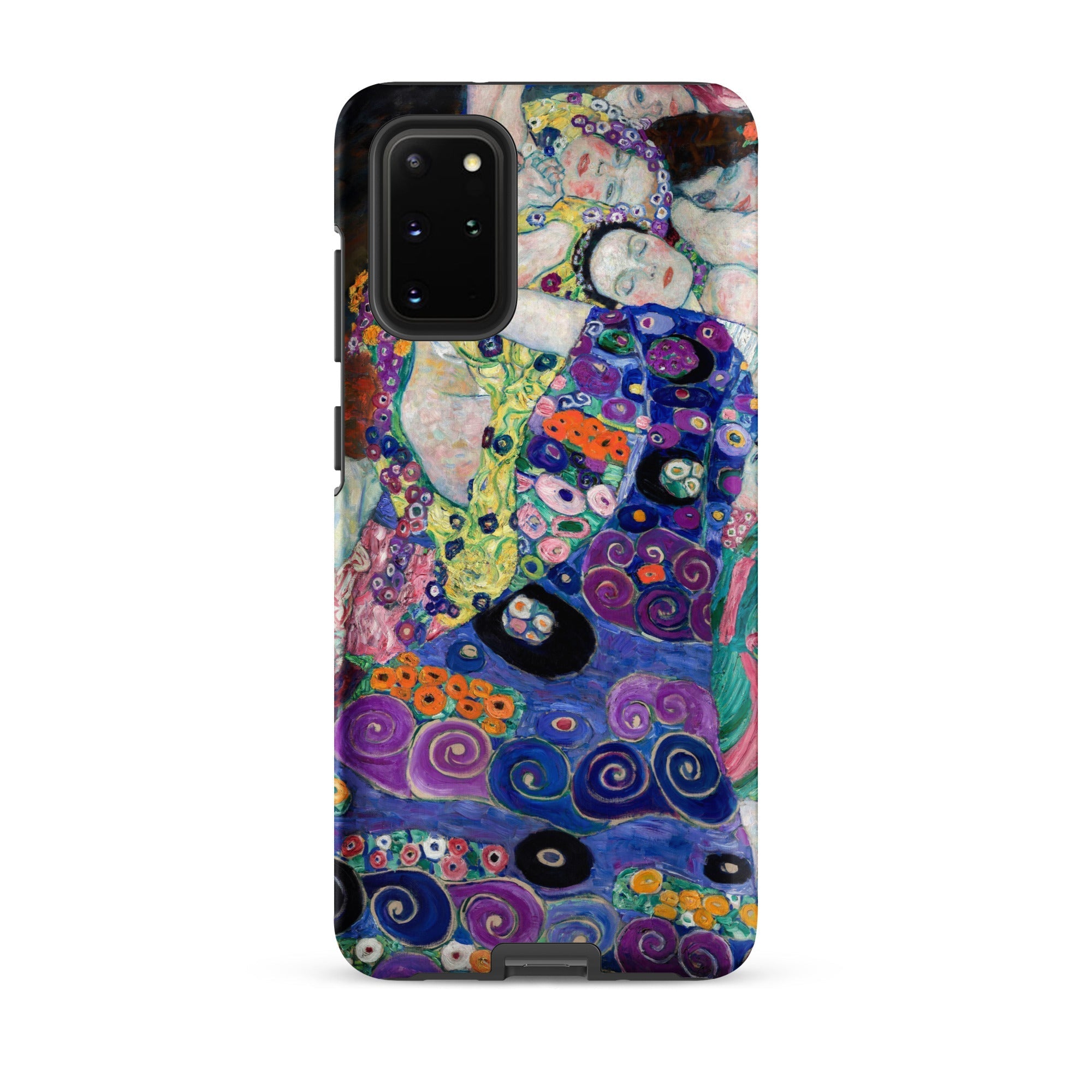 The Virgin Gustav Klimt Samsung Case, Galaxy S20 Plus / Matte, Smartphone Case Ornate Colorful Art Nouveau Design