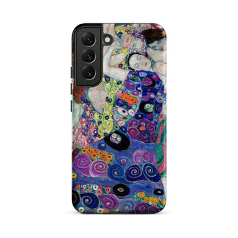 The Virgin - Gustav Klimt Samsung Case, Galaxy S22 Plus / Matte, Smartphone Case Colorful Abstract Art Design Gustav Klimt