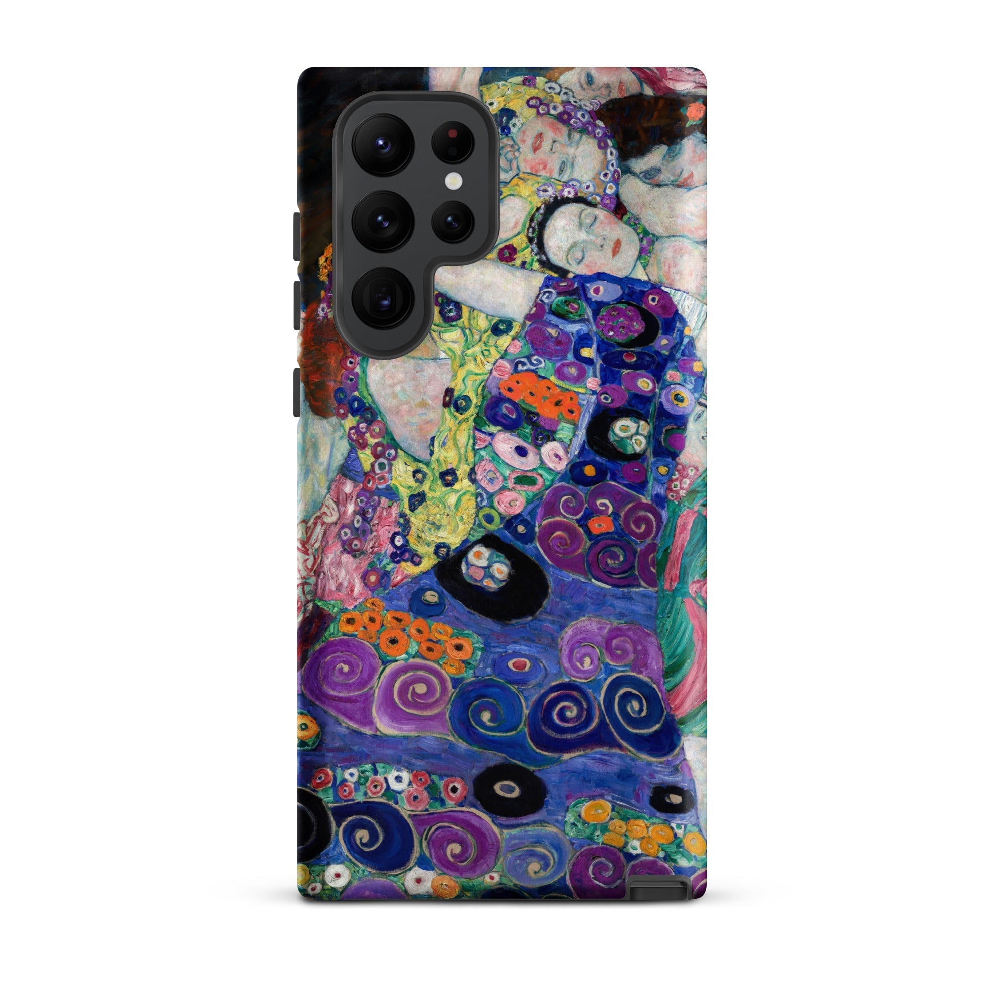 The Virgin Gustav Klimt Samsung Case, Galaxy S22 Ultra / Matte, Smartphone Case Colorful Ornate Art Print