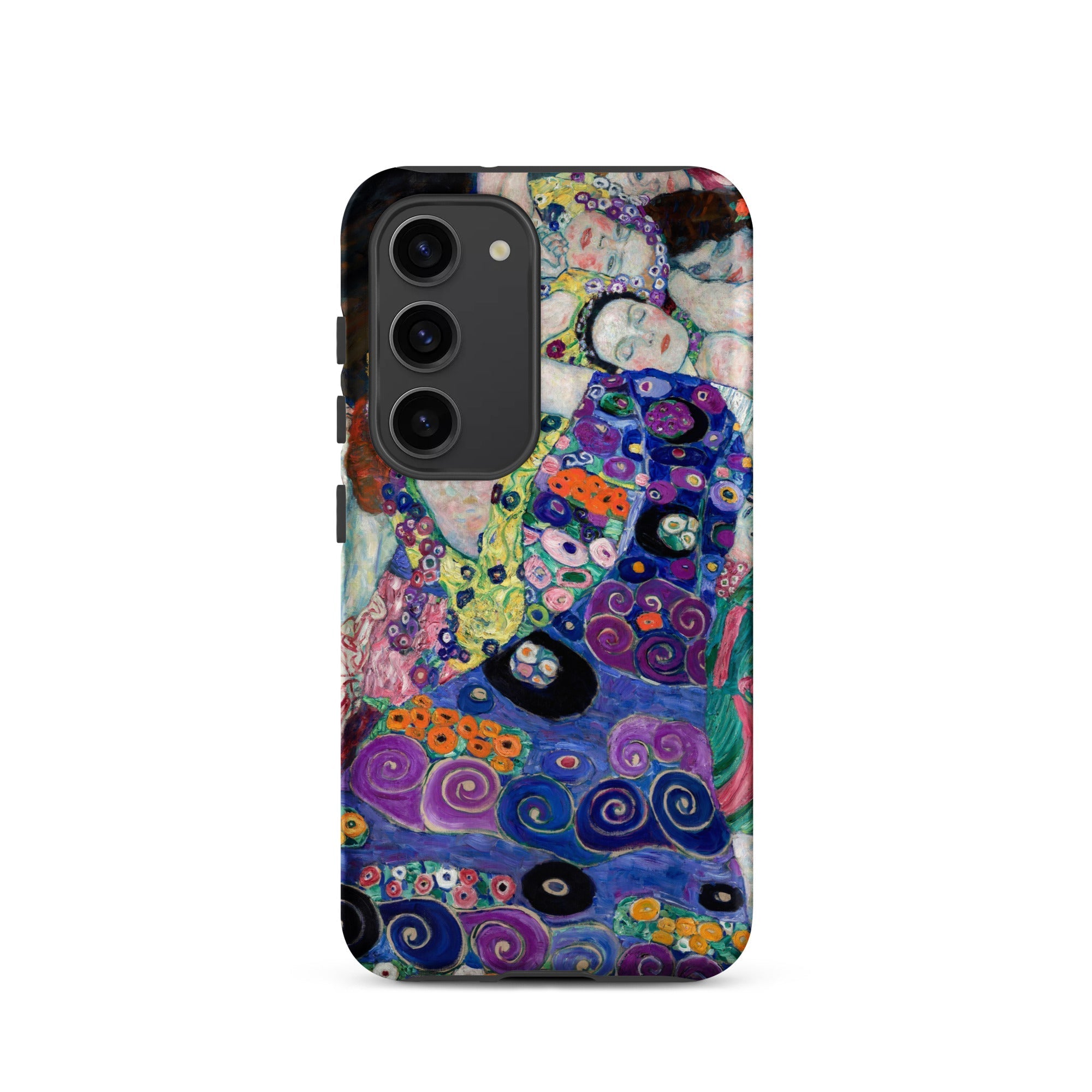 The Virgin Gustav Klimt Samsung Case, Galaxy S23 / Matte, Smartphone Case Abstract Colorful Pattern