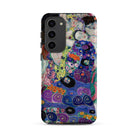 The Virgin Gustav Klimt Samsung Case, Galaxy S23 Plus / Matte, Phone Case Colorful Abstract Art Design