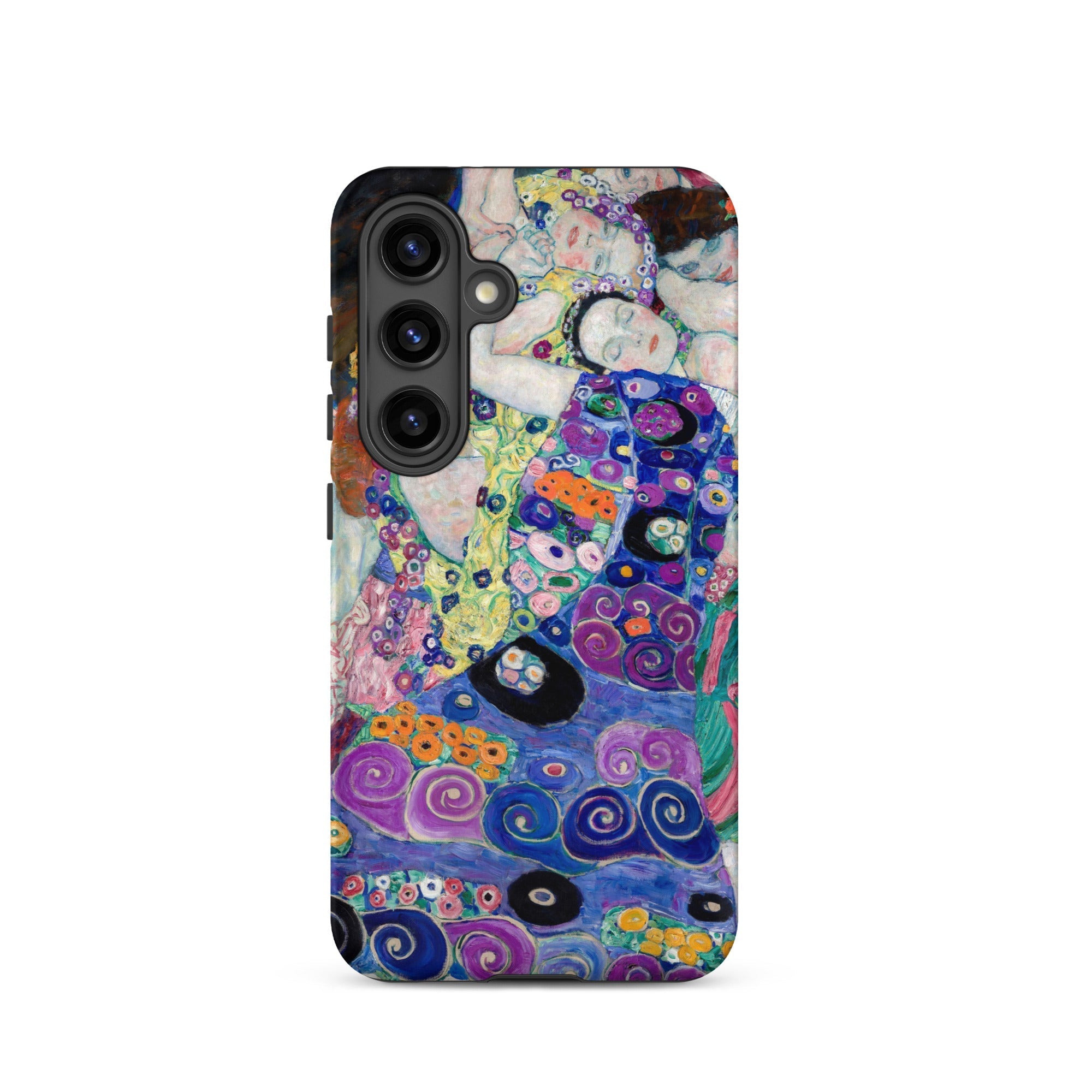 The Virgin Gustav Klimt Samsung Case, Galaxy S24 / Matte, Smartphone Case Colorful Detailed Artistic Design