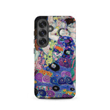 The Virgin - Gustav Klimt Samsung Case, Galaxy S25 / Matte, Smartphone Case Colorful Ornate Art Print Triple Camera