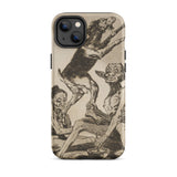 Wait Till You’ve been Anointed - Francisco De Goya Iphone Case, 14 Plus / Matte, Iphone Case Goat Two Figures